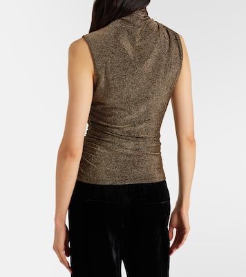 Top Mylie in jersey glitterato | Veronica Beard