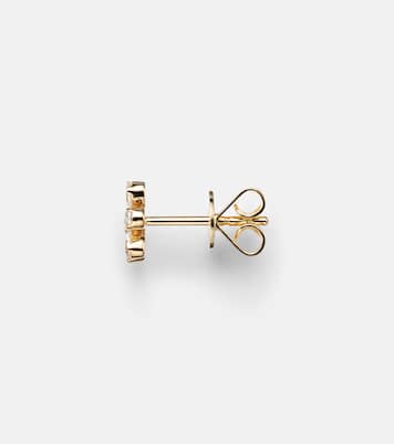 Einzelner Ohrring Cosmos Diamant aus 18kt Gelbgold mit Diamanten | Sophie Bille Brahe
