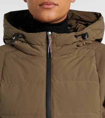 Doudoune 64cm belted down jacket | Yves Salomon