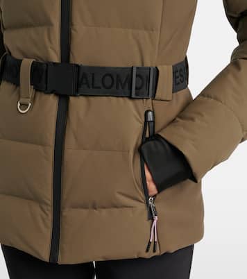 Doudoune 64cm belted down jacket | Yves Salomon