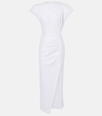 Nadela gathered cotton jersey maxi dress | Isabel Marant
