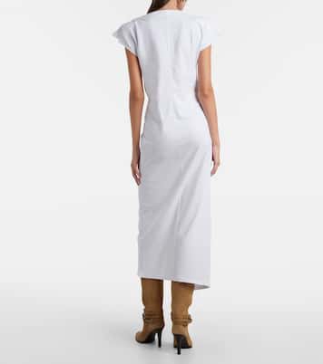 Nadela gathered cotton jersey maxi dress | Isabel Marant