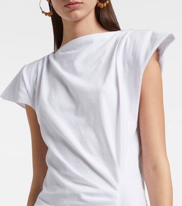 Nadela gathered cotton jersey maxi dress | Isabel Marant