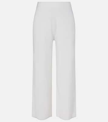 Virgin wool wide-leg pants | Jardin des Orangers