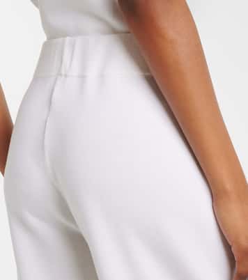 Virgin wool wide-leg pants | Jardin des Orangers