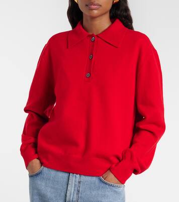 Wool and cashmere polo sweater | Róhe