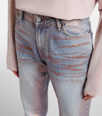 2025F coated bootcut jeans | Acne Studios