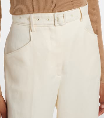 Norman linen straight pants | Gabriela Hearst