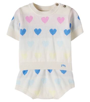 Baby Set Pinpilin aus Pullover und Shorts | The New Society