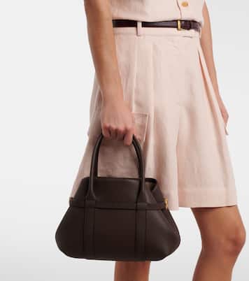 Ghiera Small leather shopper | Loro Piana