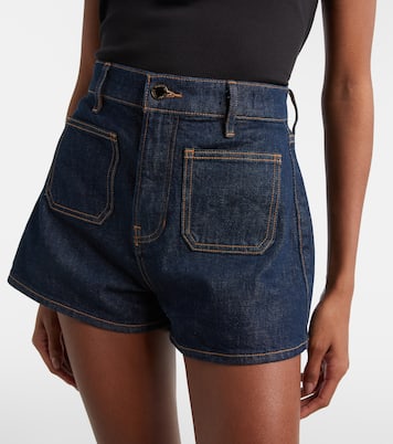 Elijah denim shorts | Veronica Beard