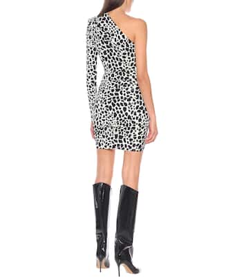 Minigonna a stampa animalier in jersey | Alexandre Vauthier