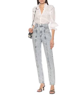 Henoya high-rise straight jeans | Marant Etoile