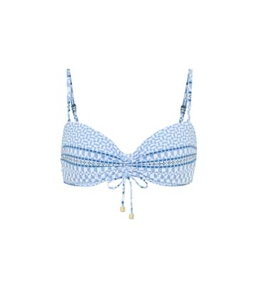 Top bikini Malta a stampa | Heidi Klein