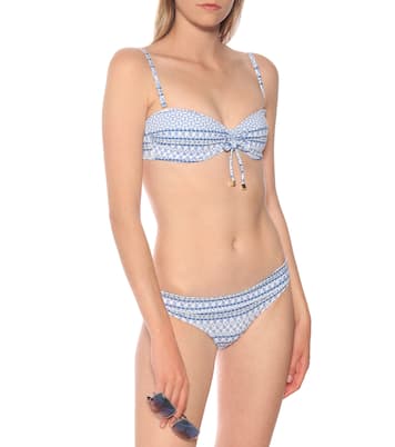 Top bikini Malta a stampa | Heidi Klein