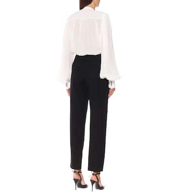 Hose aus Wollsatin | Balmain
