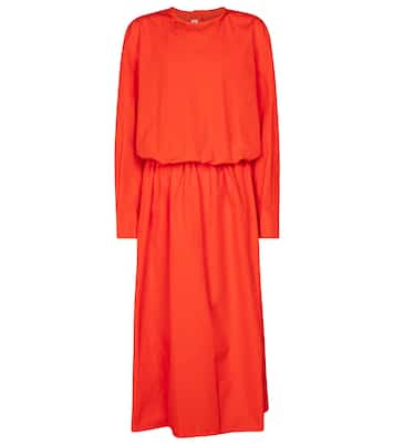 Cotton poplin midi dress | Marni