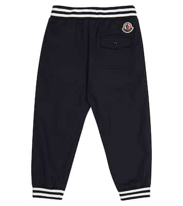 Striped logo sweatpants | Moncler Enfant