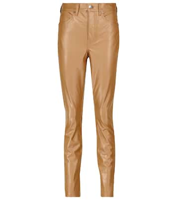 Legging Maera en cuir synthétique | Veronica Beard