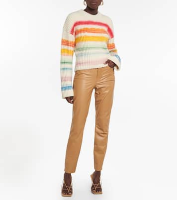 Legging Maera en cuir synthétique | Veronica Beard