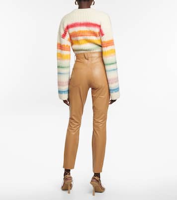 Legging Maera en cuir synthétique | Veronica Beard