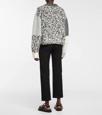 Intarsia wool-blend sweater | Joseph