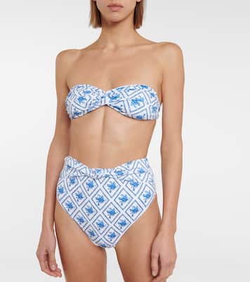 Braga de bikini Evie de tiro alto | Caroline Constas