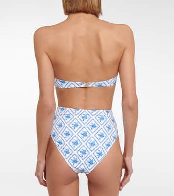 Braga de bikini Evie de tiro alto | Caroline Constas