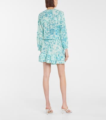Bedrucktes Minikleid Ilona | Poupette St Barth