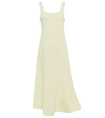 Crêpe midi dress | Jil Sander