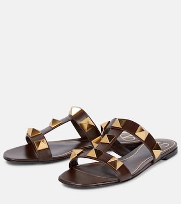 Sandali Roman Stud in pelle | Valentino Garavani