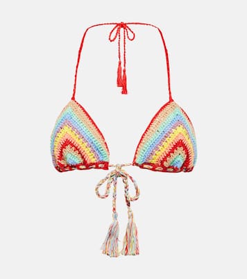 Top de bikini en croché de algodón | Anna Kosturova
