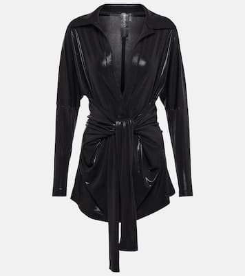 Minikleid aus Lamé | Norma Kamali