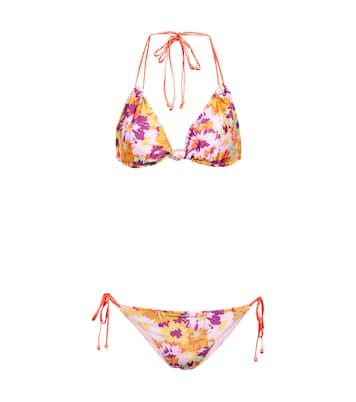 Bikini Violet floral | Zimmermann