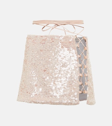 Melilla sequined miniskirt | The Mannei