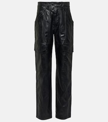 Cargohose Vayonili aus Lederimitat | Marant Etoile