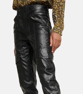 Cargohose Vayonili aus Lederimitat | Marant Etoile
