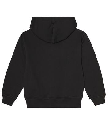 Logo cotton hoodie | Moschino Kids