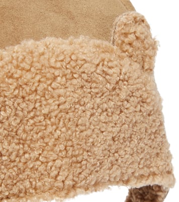 Bebé - gorro con borrego sintético | Il Gufo