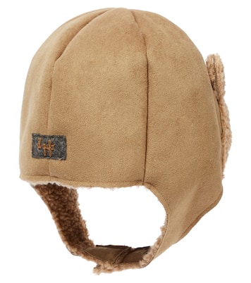 Bebé - gorro con borrego sintético | Il Gufo