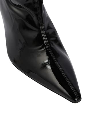 Botas mosqueteras de charol | Courrèges
