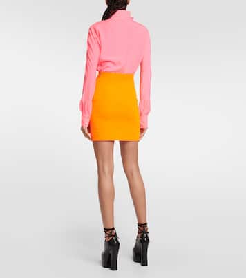 High-rise crêpe miniskirt | Vivienne Westwood