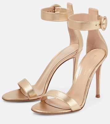 Sandales Portofino 105 en cuir | Gianvito Rossi