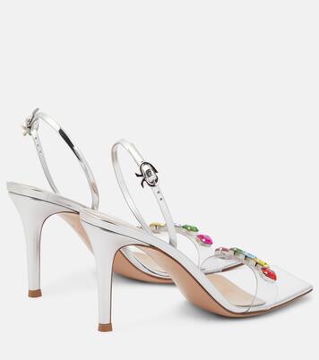 Ribbon Candy slingback sandals | Gianvito Rossi