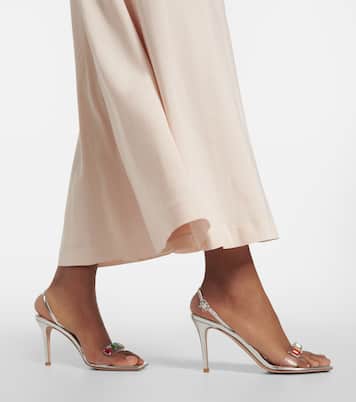 Ribbon Candy slingback sandals | Gianvito Rossi