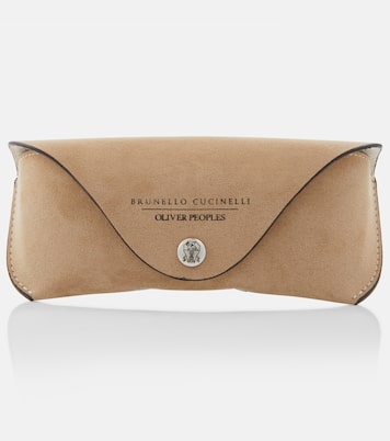 x Oliver Peoples - Occhiali da sole aviator Moraldo | Brunello Cucinelli