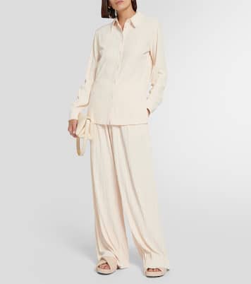 Camisa Paio de jersey plisado | Max Mara