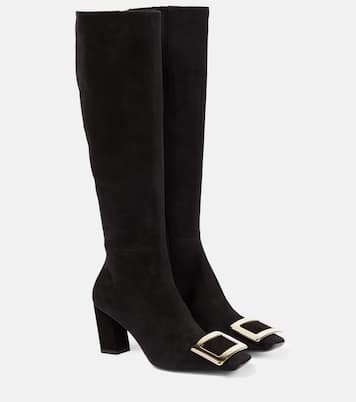 Botas altas Belle Vivier de ante | Roger Vivier