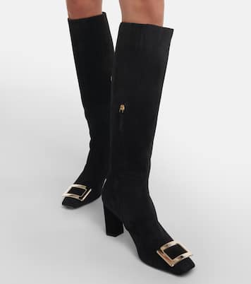 Botas altas Belle Vivier de ante | Roger Vivier