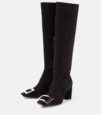 Botas altas Belle Vivier de ante | Roger Vivier